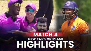 Full Highlights  New York Strikers vs Miami Lions  Match 4  MAX60 Caribbean League 2024  M7A1A