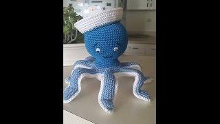 Осьменог амигуруми Bязаие крючком часть6.Amigurumi octopus pattern