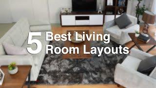 5 Best Living Room Layouts  MF Home TV