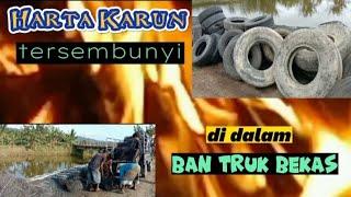 Usaha Kreatif dan Cerdas‼️Bakar Ban Truk Bekas Rezeki CUAN Mengalir Deras