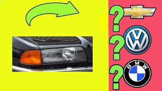 GUESS THE CAR BY THE HEADLIGHTS  Car Quiz Challenge