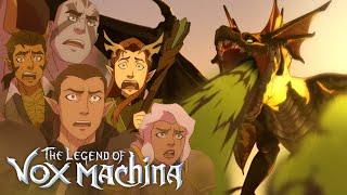 The First Brutal Dragon Attack of Season 2  The Legend Of Vox Machina