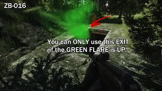 ZB-016 Exit Location Woods With Map - Escape From Tarkov