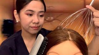 ASMR Klinik Susah Tidur - Relaxing Scalp Massage for Sleep