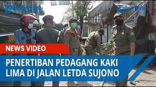 Penertiban Pedagang Kaki Lima di Jalan Letda Sujono Medan Tembung Berjalan Kondusif