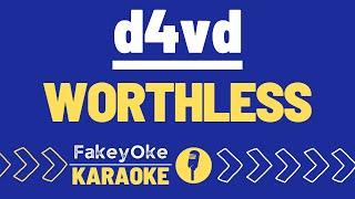 d4vd - WORTHLESS Karaoke