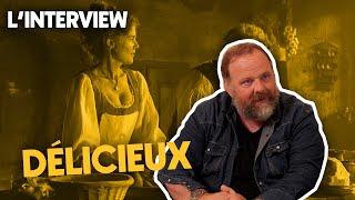 LINTERVIEW - Léquipe de DÉLICIEUX Grégory Gadebois Isabelle Carré Benjamin Lavernhe...