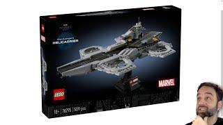 LEGO Marvel Avengers Helicarrier official pics & my thoughts 76295