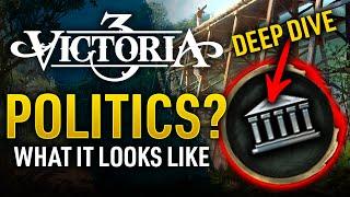 VICTORIA 3 Deep Dive Tutorial - The POLITICS Tab is INTENSE