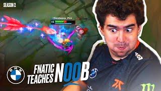 Bwipo coaches noob how to get out of Gold  Fnatic Teaches Noob S2E6 - Presented by BMW