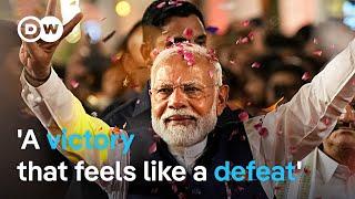 How weak has Modi come out of Indias elections?  DW News