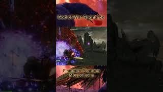 GOD OF WAR Ragnarök 🪓 Bossfights Flammen-Phantom Muspelheim  PS5 #shorts