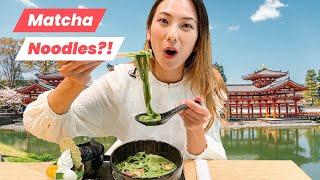  Eating MATCHA FOODS In The City Of Japanese Green Tea  Uji Kyoto