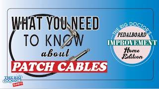 Do YOU Need to Upgrade your Patch Cables?