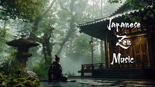 Zen Melodies in the Rain Day - Japanese Zen Music Meditation Healing Deep Sleep Stress Relief