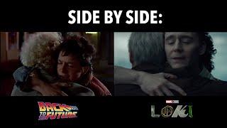 SIDE BY SIDE  Back to the Future & Loki