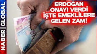 Erdoğan Onayı Verdi İşte En Düşük Emekli Maaşına Gelen Zam