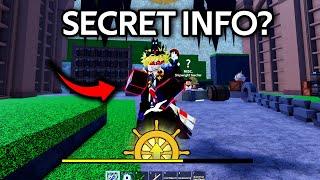 UPDATE 22 Blox Fruits New Secret Info...SPOILER ALERT