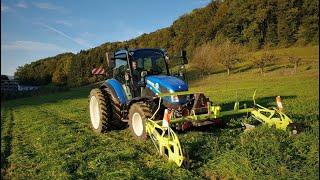 NewHolland T5.115 mit Wepfer Chamäleon