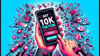 How To Get 10000 Followers on TikTok in 24 hours GET FREE TIKTOK FOLLOWERS