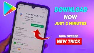 Download Big File On PlayStore Only 2 Minutes  PlayStore Secret Settings 2020