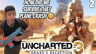 HOW ARE WE STILL ALIVE*UNCHARTED 3*  Try to stay longer than 5 min challenge