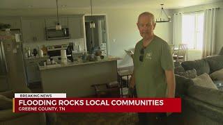 Greeneville man walks News Channel 11 through his home destroyed by floodwater