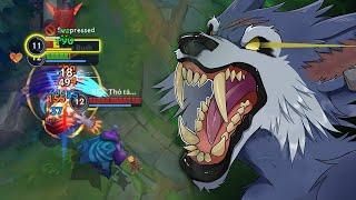 WILD RIFT WARWICK JUNGLE FAST ROTATION GAMEPLAY