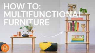 NEVER TOO SMALL  Multifunctional Furniture for Your Living Room