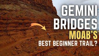 GEMINI BRIDGES Moab Utah Great beginner trail #FordTremor #Moab #beginner overland