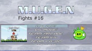 MUGEN Fights #16 Angry birds Tank vs King Pig Request 5