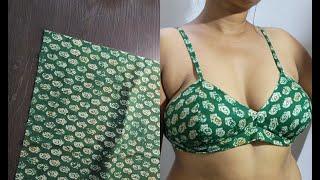 32 and 34 Size Cotton Bra Cutting and Stitching