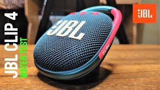 JBL Clip 4 Bluetooth Speaker  Unboxing and Review with Water Test  Premium and Best in Class