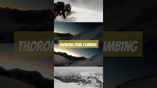 thorong peak climbing