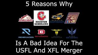 5 Reasons Why 8 Teams Is A Bad Idea For The USFL And XFL Merger