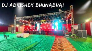 Aaj Ka Kch Alg Mahol Stage Program Led Wall Ki Saat  Dj Abhishek Bhunabhai  Dj Ab Vlog 