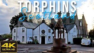 Torphins Village Walk Scottish Countryside 4K