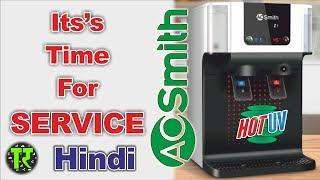 Hindi AO Smith Z1 HotUV Water Purifier Maintenance Service