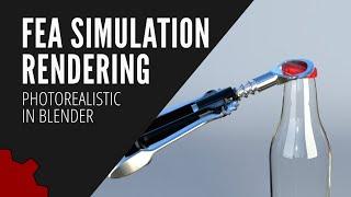 How to Render Realistic FEA Simulations in Blender for Free