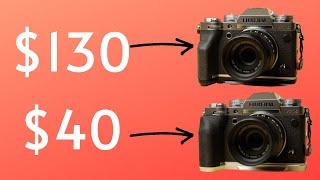 Fujifilm X-T5 L Grip Comparison - Official MHG-XT5 Versus SmallRig L-Shaped