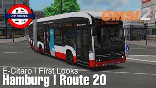 OMSI 2  *NEW ROUTE*  Hamburg  Route 20  Mercedes-Benz E-Citaro