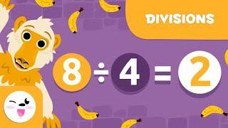 Divisions - Learn to Divide with our Monkey Friends
