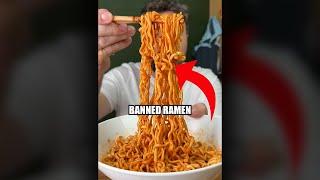 This Ramen is BANNED in Denmark?