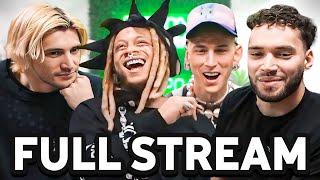 Adin Ross & MGK & Trippie Redd & XQC Full Stream