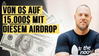 Bester Krypto Airdrop 2024? Von 0$ auf 15.000$ mit Airdrops Geld verdienen