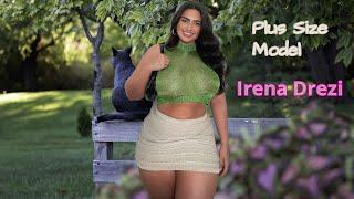 Irena Drezi Plus Size Fashion Model