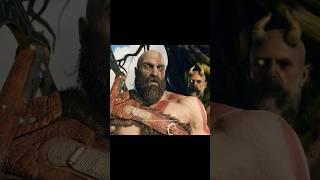 Kratos cut off mimirs head God Of War #shorts #gameplay