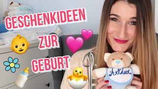 GESCHENKIDEEN ZUR GEBURT  BABYSHOWER ⭐️ Meine TOP 5 ⭐️ Melodie