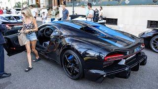 Girl Driving $4 Million Bugatti Chiron Super Sport in Monaco 