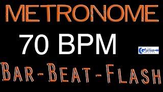 70 BPM FREE Metronome Best Free Online Metronome  Beats Per Minute Counter Flash Drummers Metronome